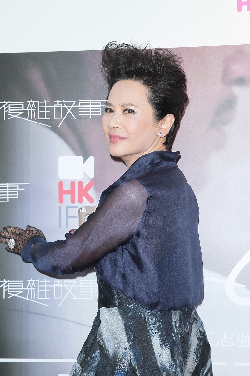 2013年3月26日,香港,电影《一个复杂故事》在香港举行首映礼.***_***