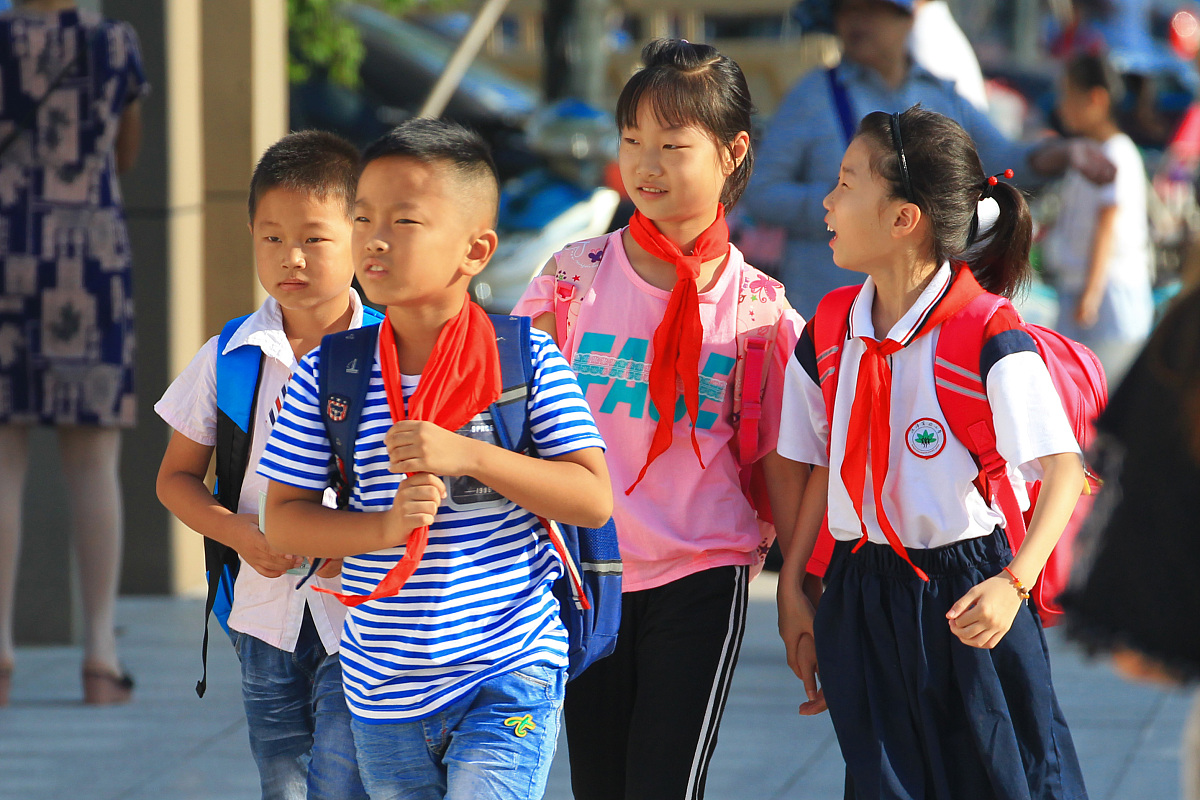 南京:小学新生报到  开启学习生涯