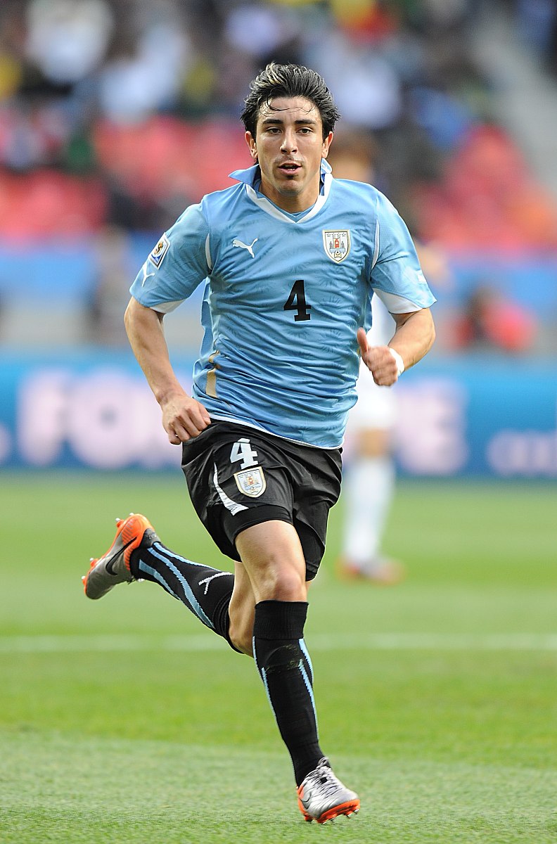 2010年6月26日,南非伊丽莎白港,2010世界杯1/8决赛,乌拉圭vs韩国.***_