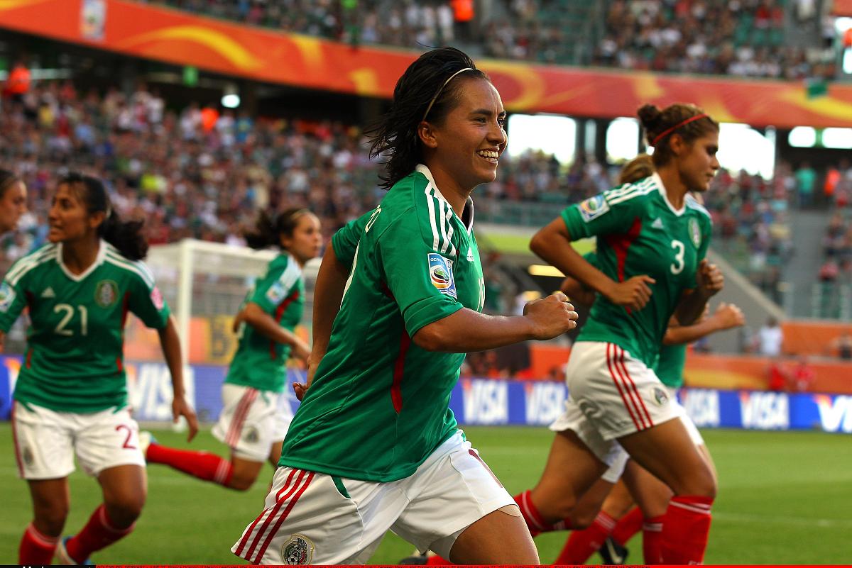 2011年6月27日,德国沃尔夫斯堡,2011女足世界杯b组,墨西哥vs英格兰.**