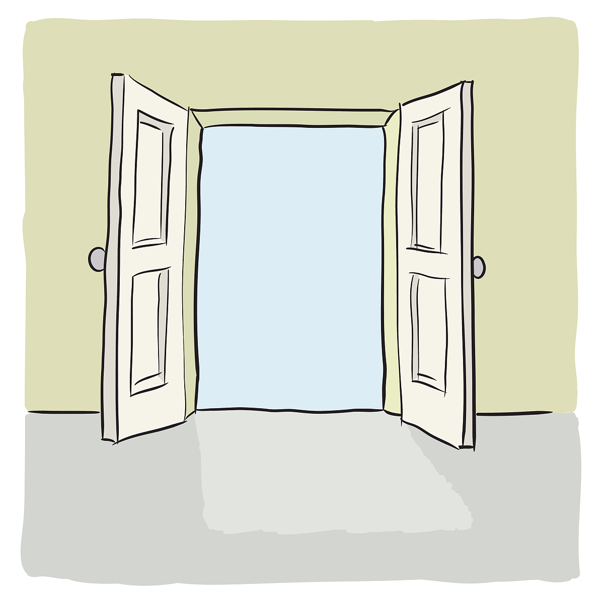 为什么开点门风就很大