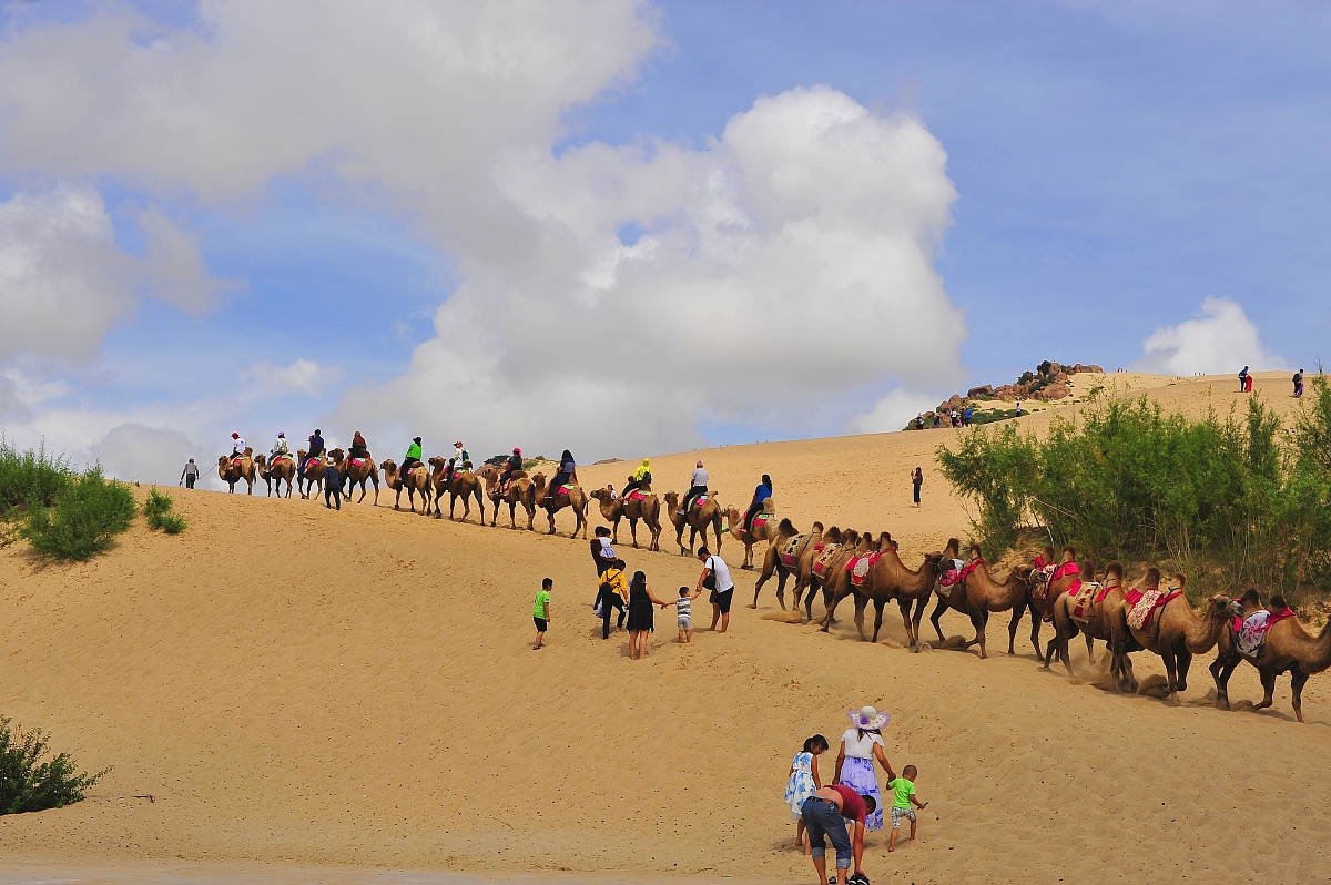 赤峰玉龙沙湖免费游玩，无需门票！