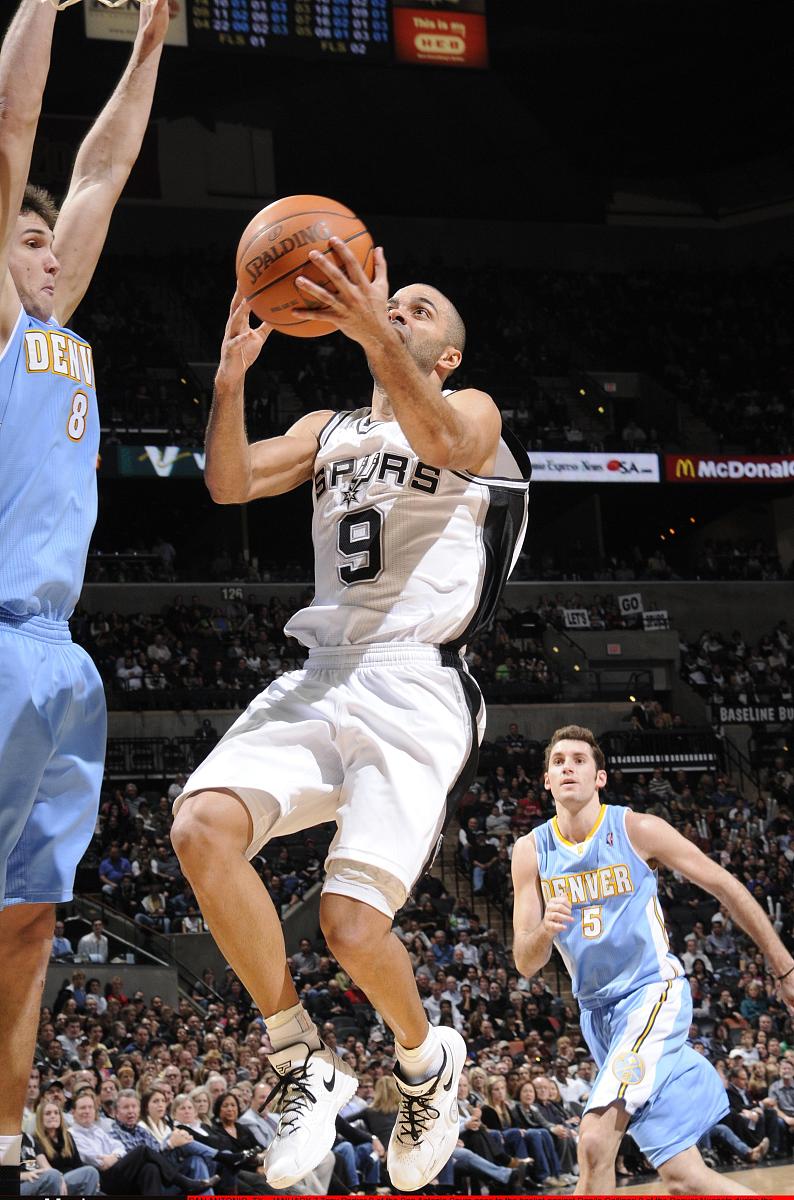 2012年1月7日,美国,11/12nba常规赛,圣安东尼奥马刺vs丹佛掘金.***_**