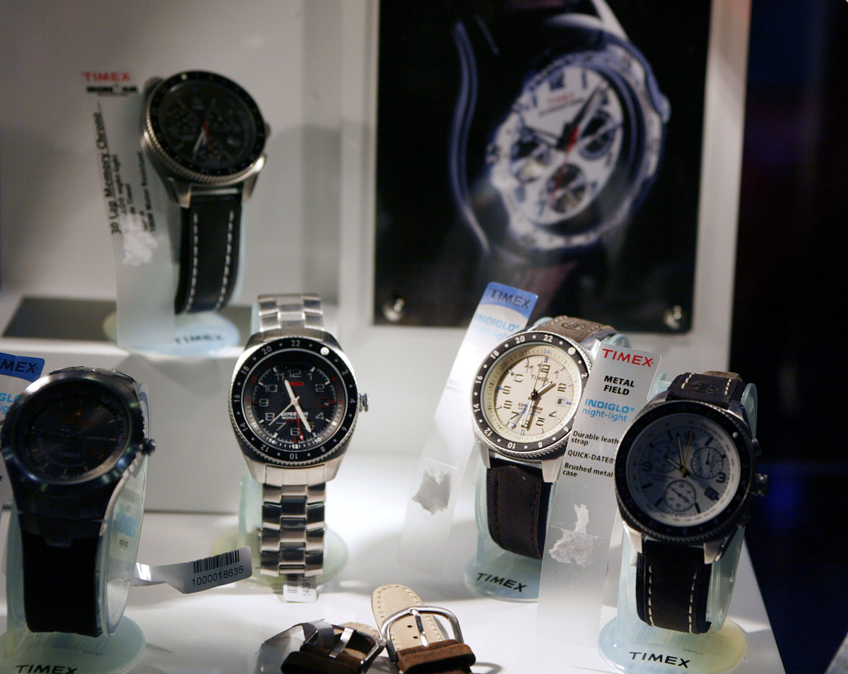 2005年1月29日,来自美国销量第一的手表品牌---timex,在北京举行了150