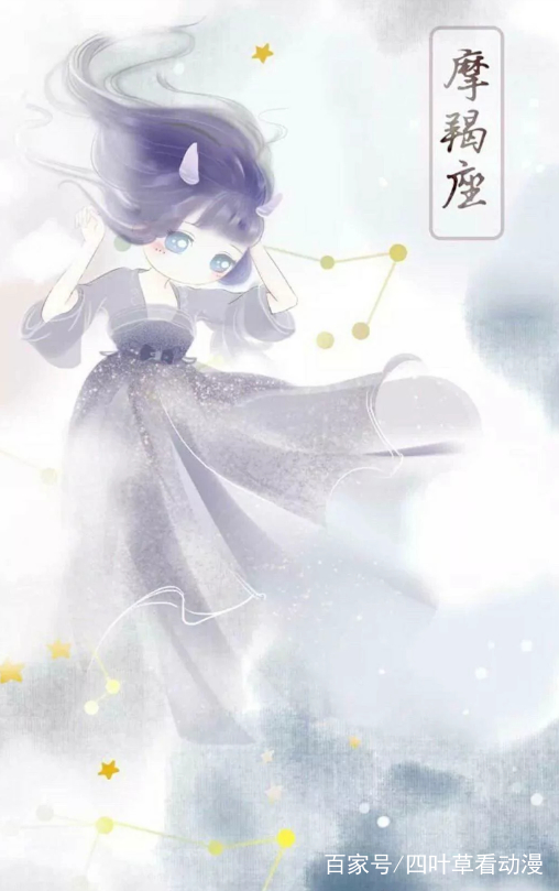 十二星座之摩羯座.(十二星座之唯美壁纸图片,你属于哪一个手机?)巨蟹座星座带字的图片