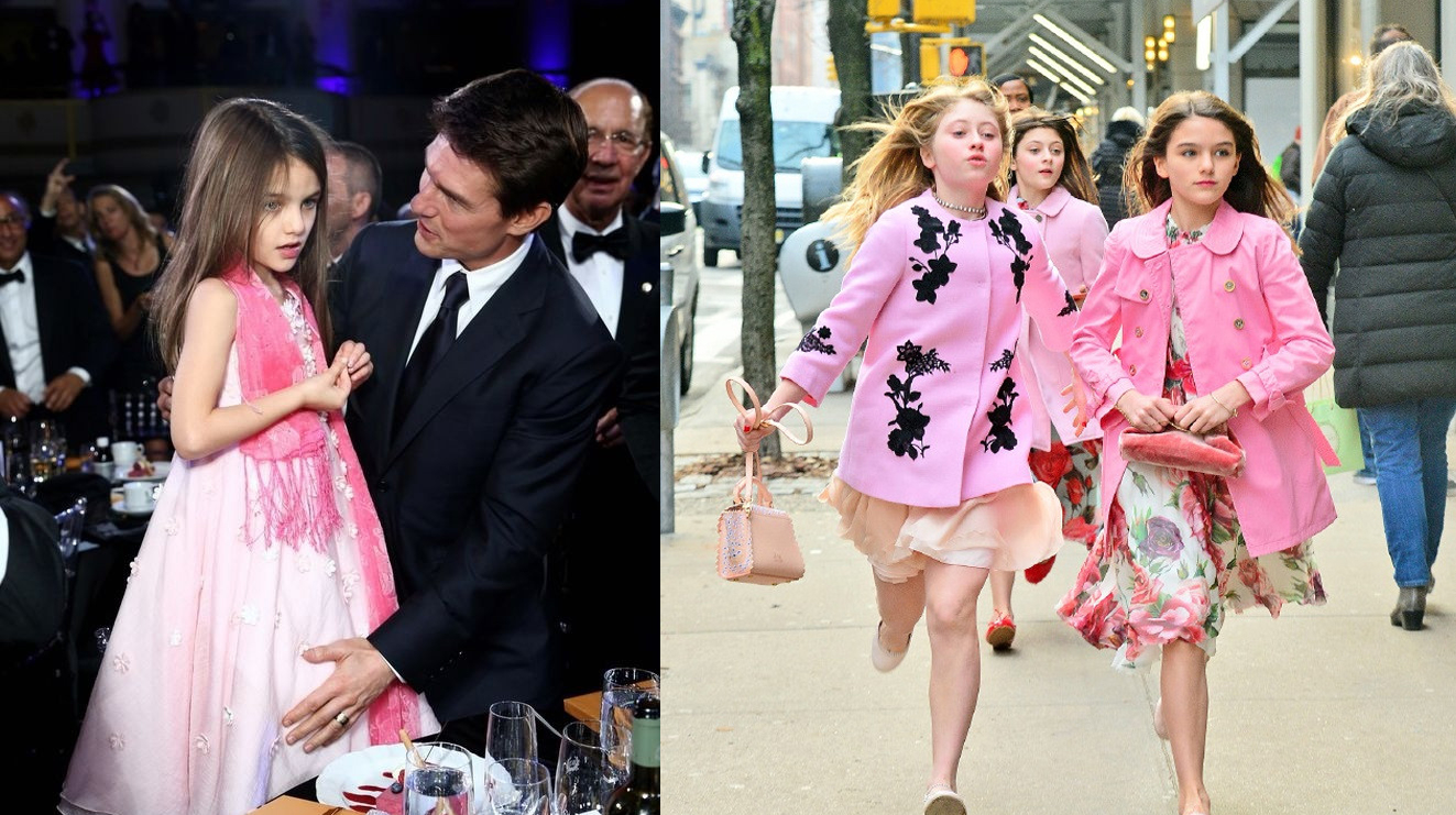 美成仙女!阿汤哥12岁女儿与闺蜜逛街,颜值完美继承爸爸