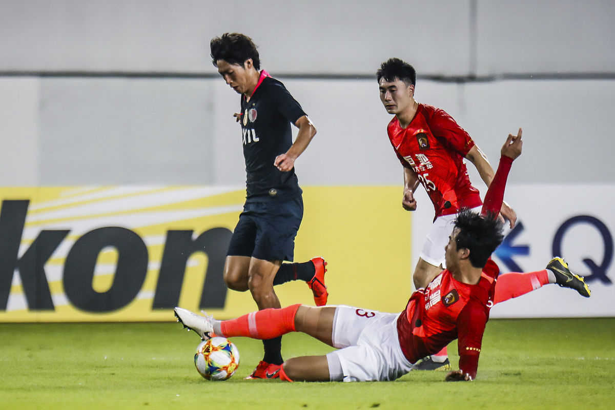 2019年8月28日,广东广州,2019亚冠1/4决赛首回合,广州恒大淘宝0-0鹿岛