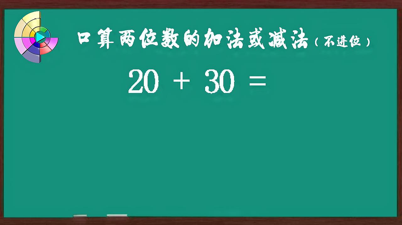 [图]一年级数学,整十数相加减,基础知识讲解