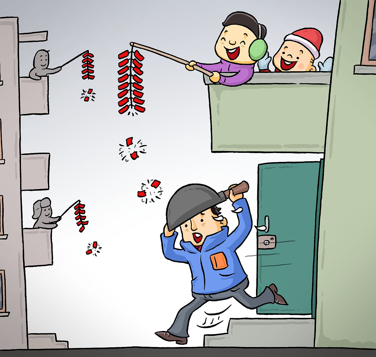 请不少于800汉字的博客文章语言要幽默风趣。主题是：为什么人们不放鞭炮了？为什么过年不让放鞭炮