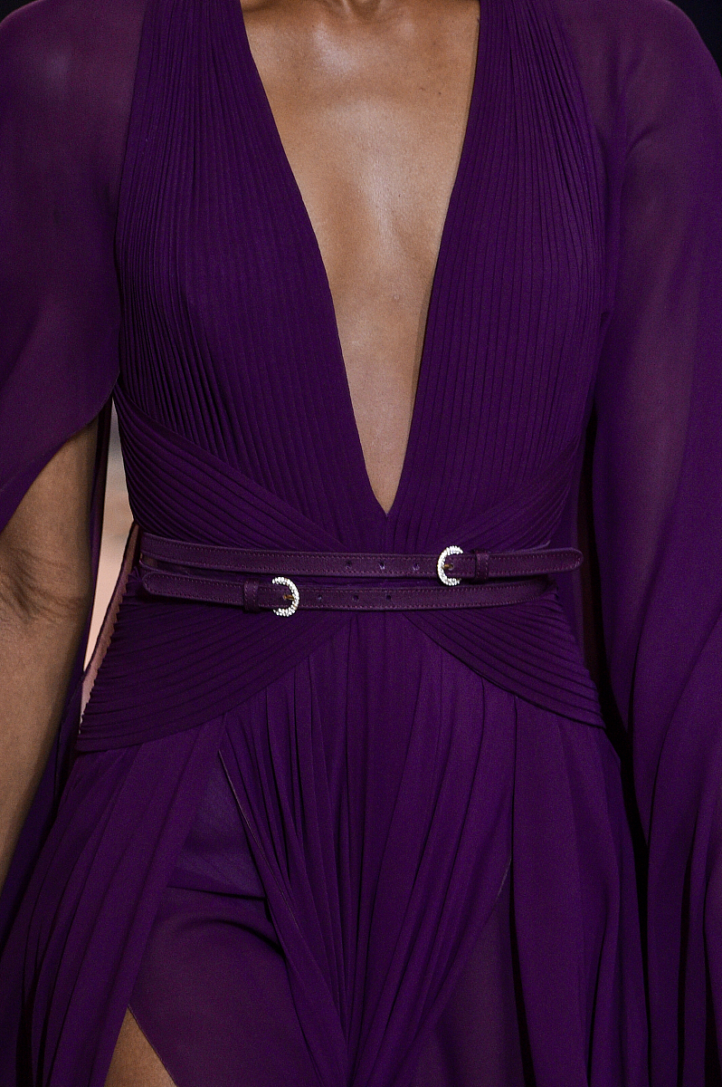 2018秋冬巴黎高定时装周: elie saab 细节