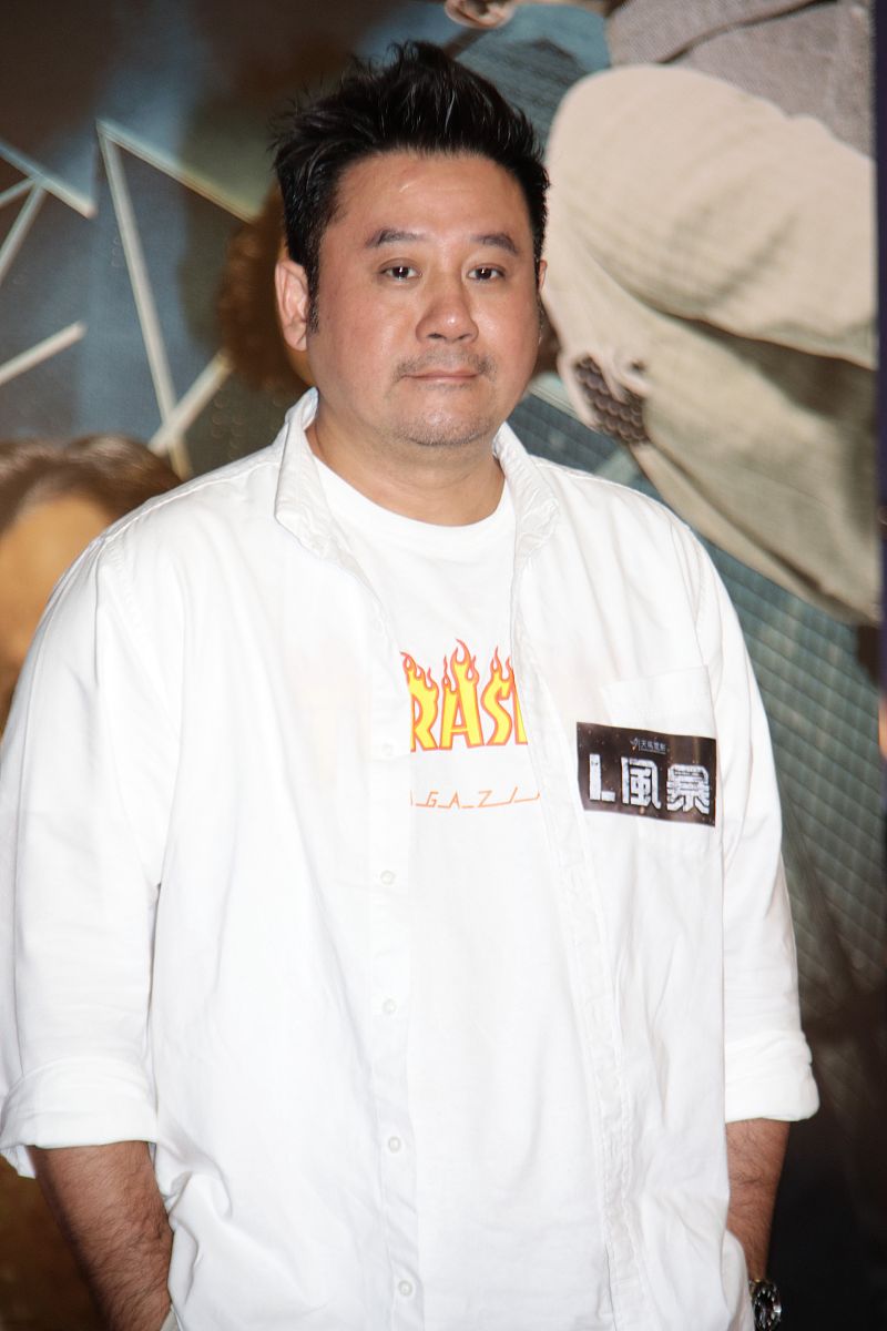 2018年8月23日,香港,电影《l风暴》香港首映礼.麦长青