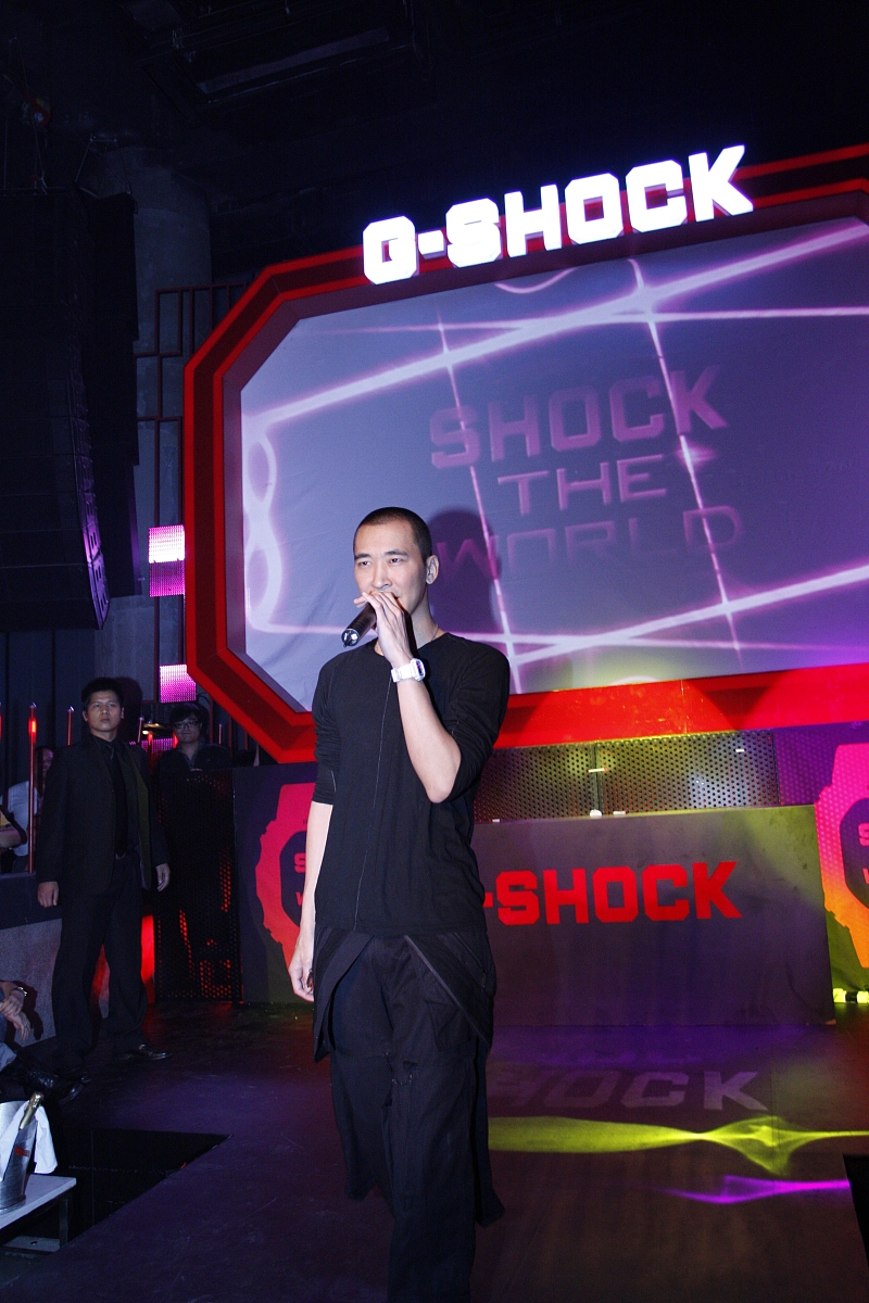 2010年9月15日,上海,运动腕表g-shock音乐派对在香港广场刘嘉玲的酒吧