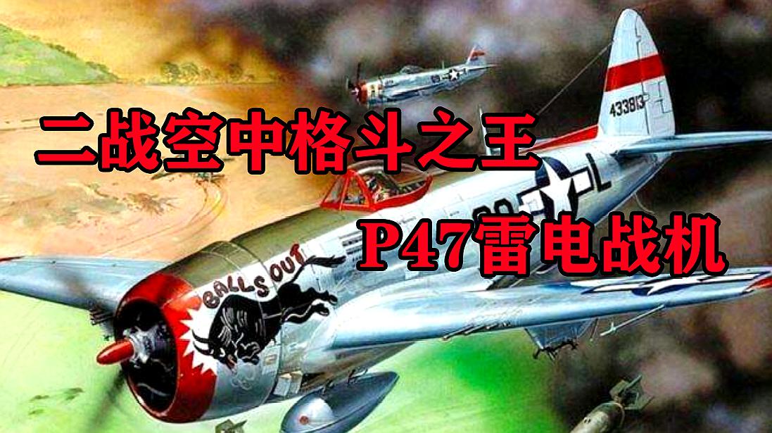 [图]二战空中格斗之王:P47雷电战机