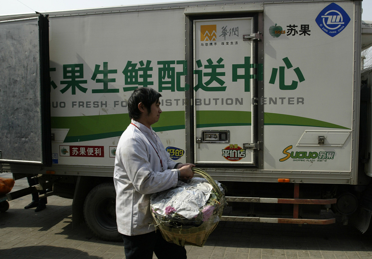 中小型连锁超市生鲜农产品配送路径优化研究的论文题目帮我写一下论文大纲