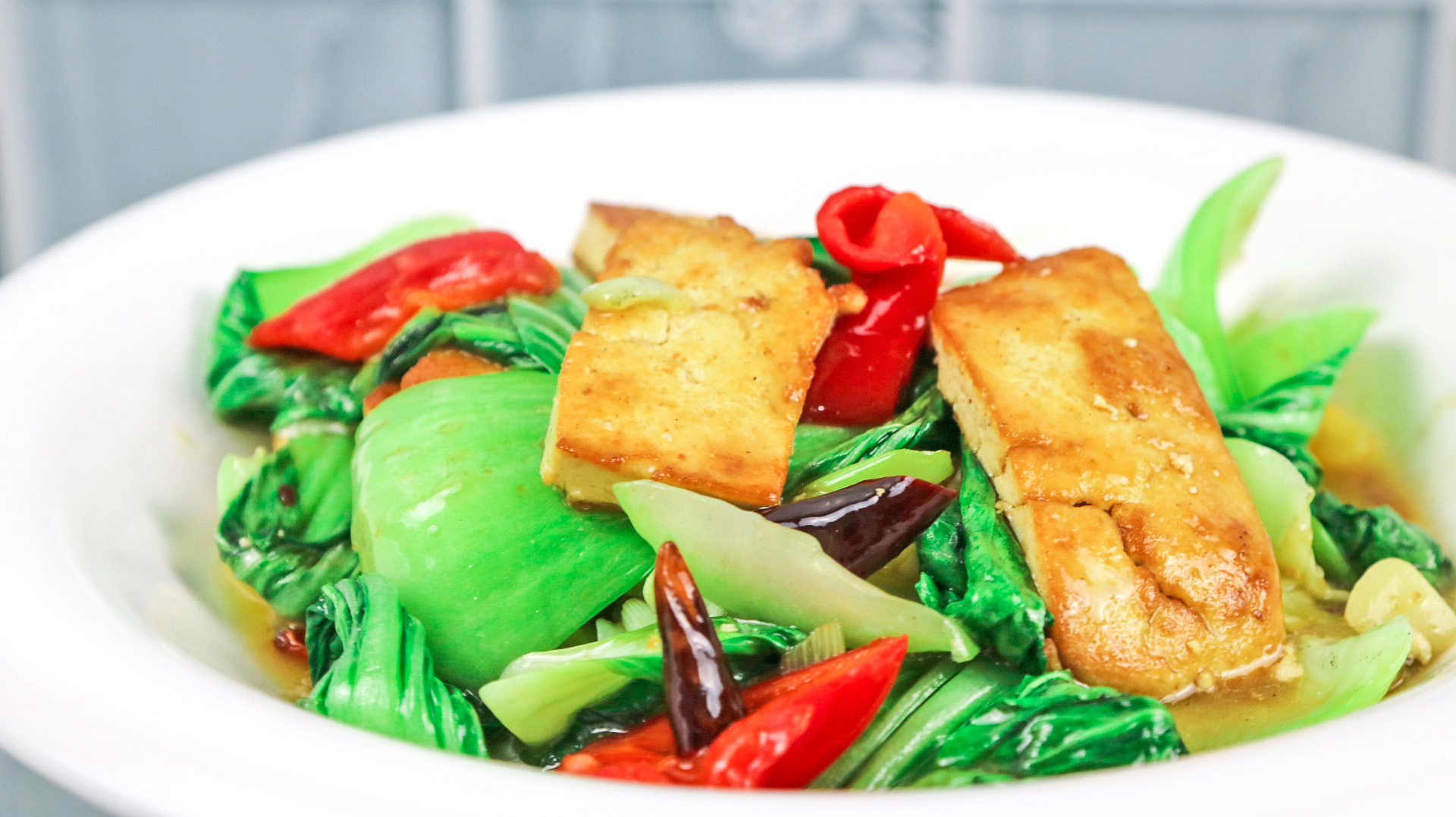 要吃还是家常菜,大厨教你做一道大青菜烧豆腐,简单美味又营养