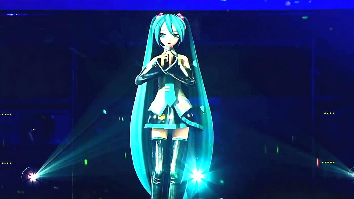 [图]电子歌姬:初音未来,一首抒情的歌曲,愿你永远有着笑容