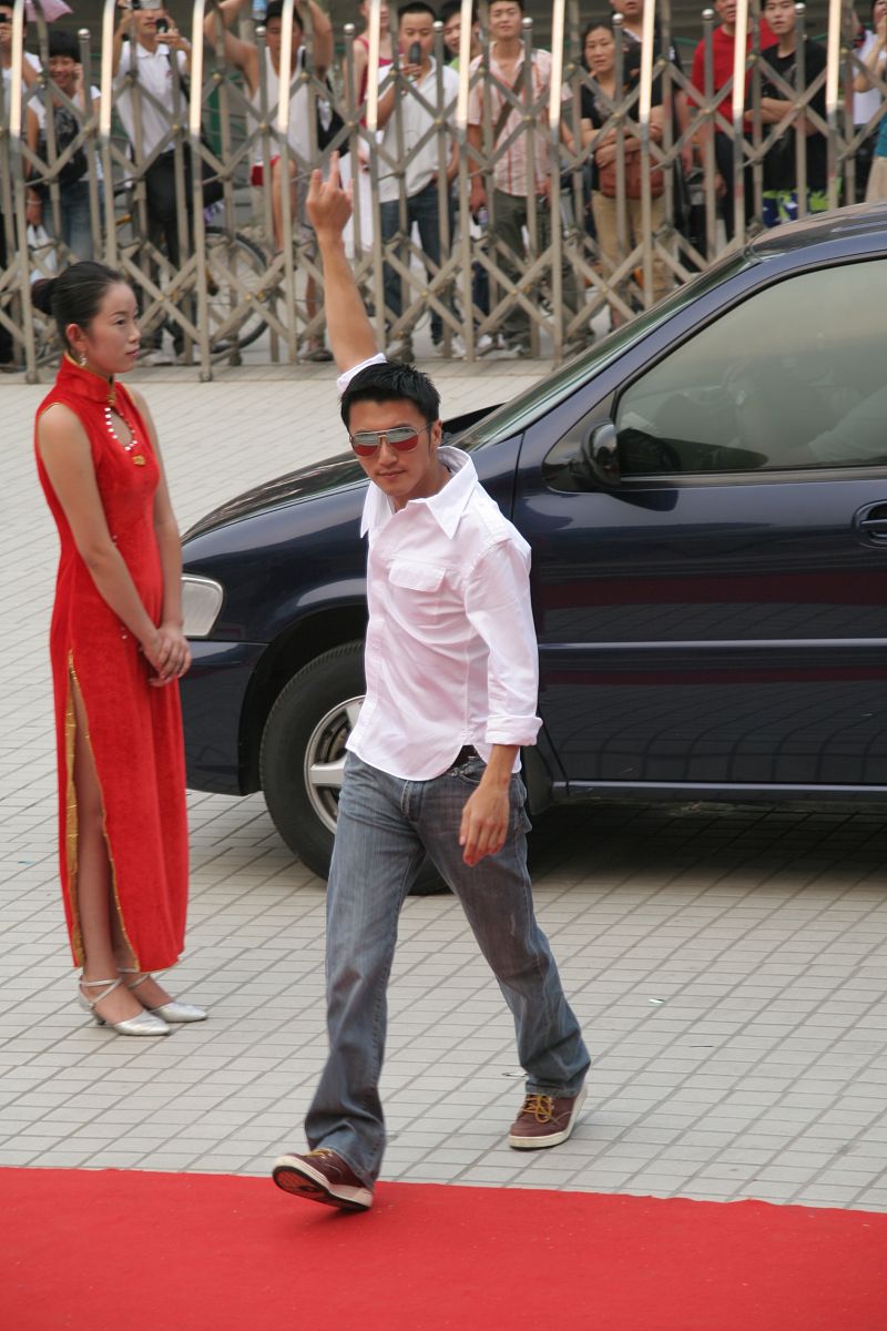 2008年7月16日,上海,动画电影《风云决》上海举办全球首映典礼.谢霆锋