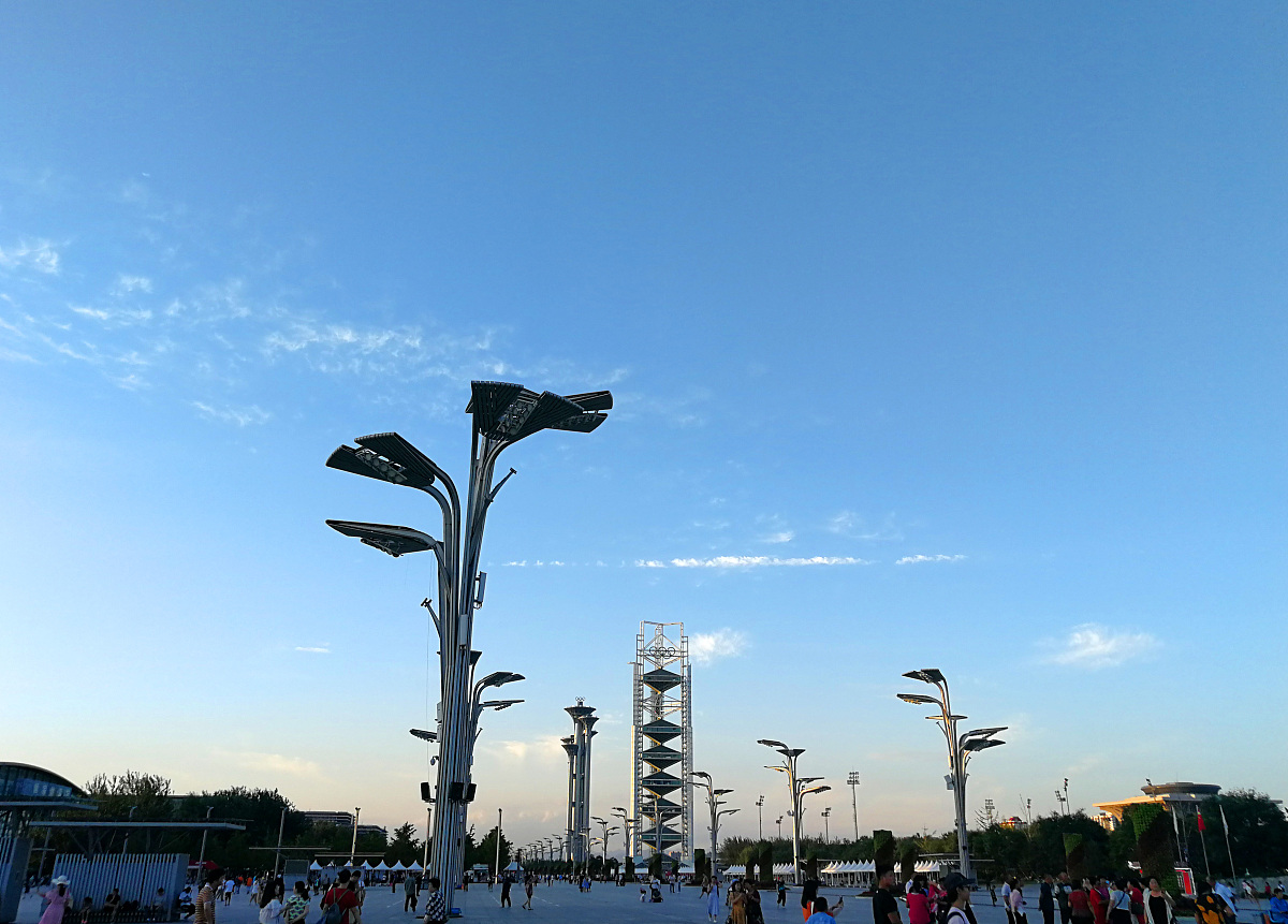 ***_***2018年8月29日,中非论坛峰会临近,北京秋高气爽,奥林匹克公园