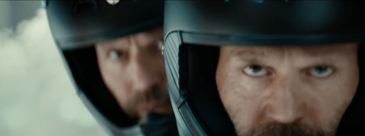 日前,美国洛杉矶,杰森·斯坦森(jason statham)拍摄<strong>广告</strong>.