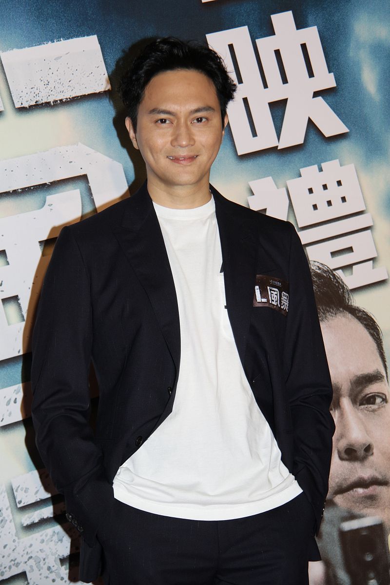 2018年8月23日,香港,电影《l风暴》香港首映礼.张智霖出席电影《l风暴