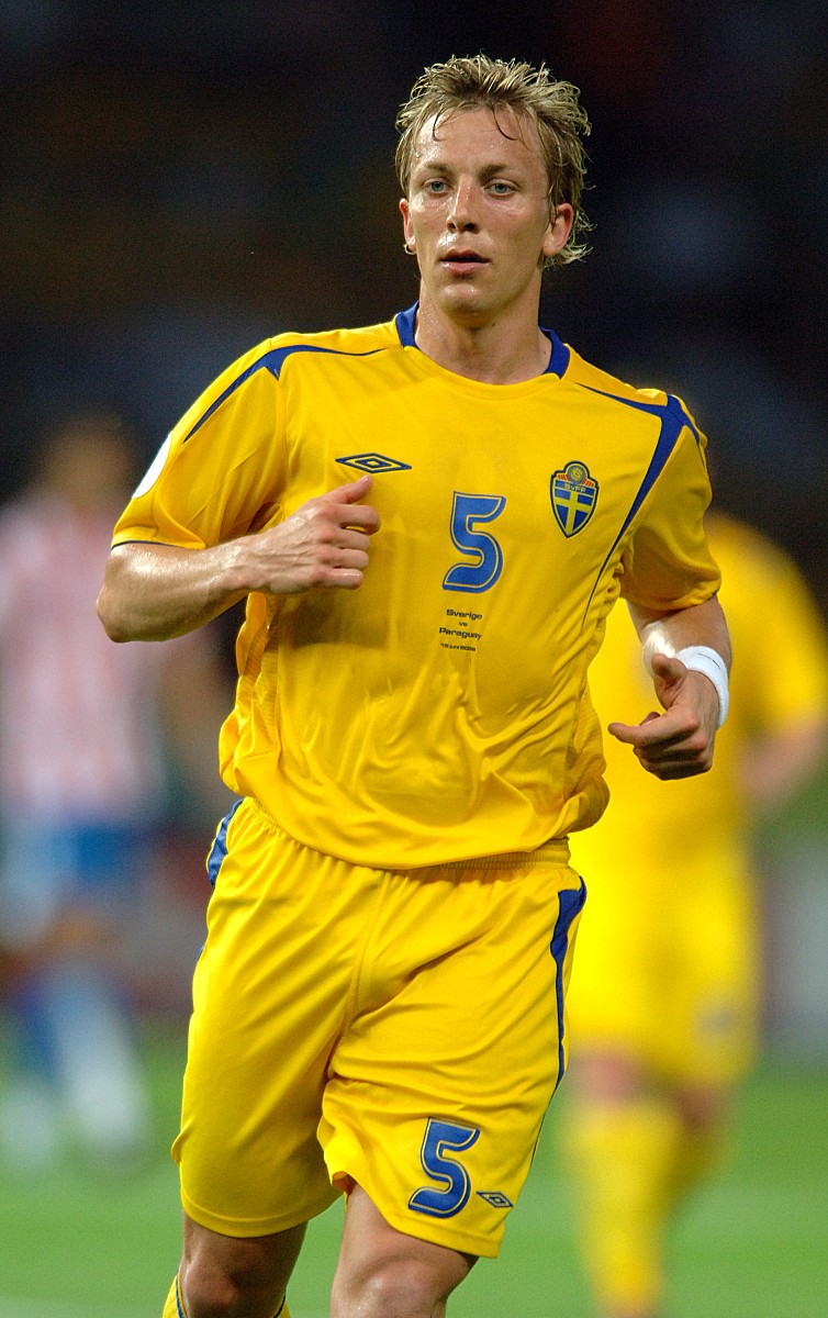 2006年6月15日,世界杯b组,瑞典1-0险胜巴拉圭.埃德曼  erik edman, sw