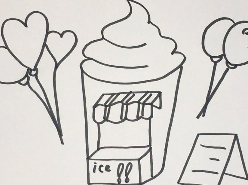 简笔画游乐园 简单好学