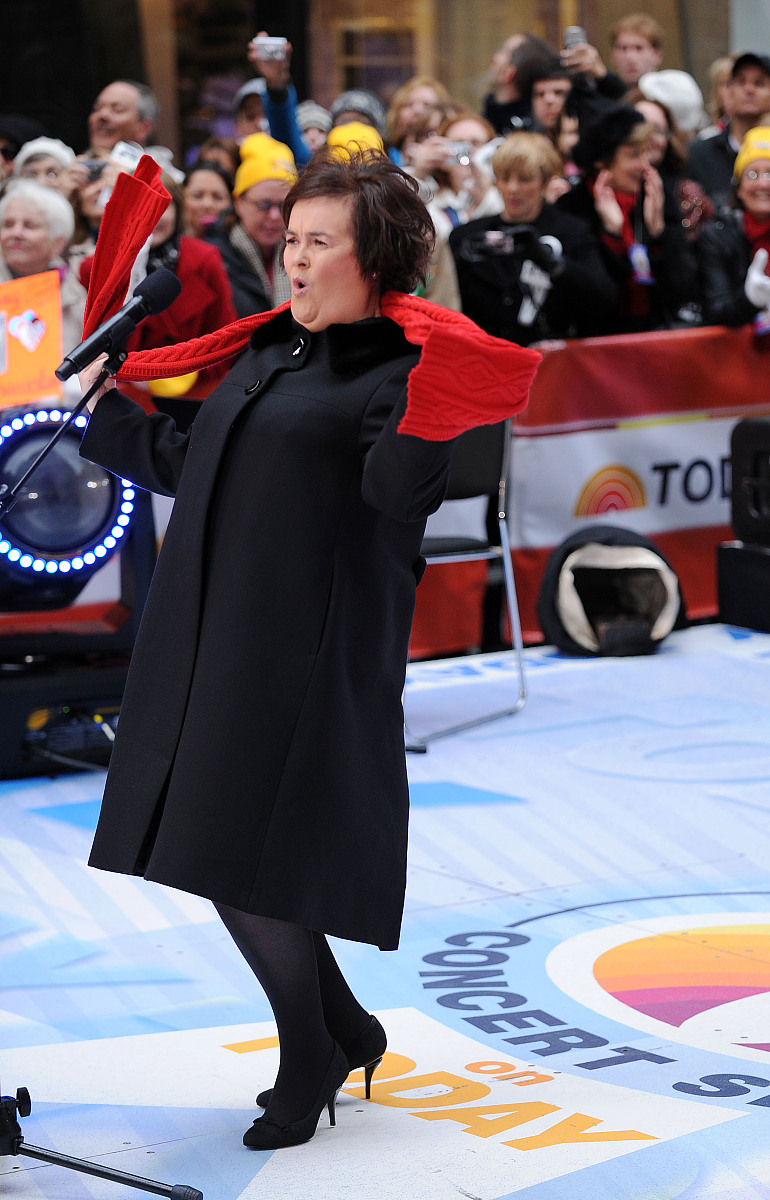 2009年11月24日讯,伦敦,"苏珊大妈"苏珊-波伊尔(susan boyle)的首张专