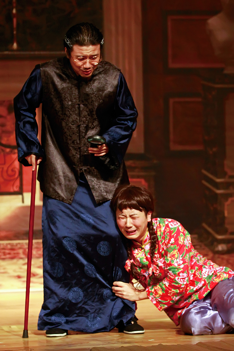 2013年09月05日,天津,年代剧《嘀沽大盗》首场演出.***_***演员精彩表
