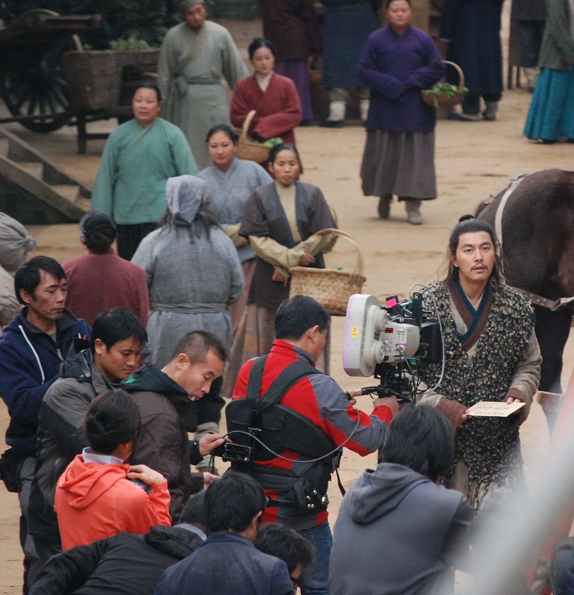 被导演忽悠去当群演