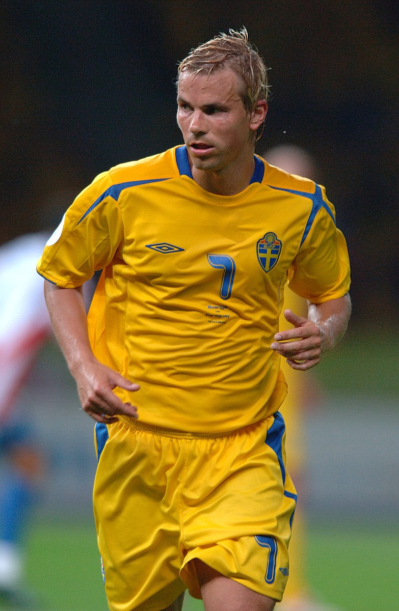2006年6月15日,世界杯b组,瑞典1-0险胜巴拉圭.亚历山德森  niclas ale