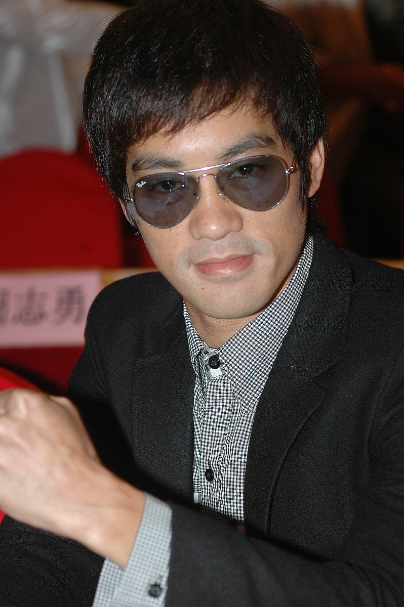 2008年10月7日,北京,电视剧《李小龙传奇》发布会.陈国坤饰演李小龙++