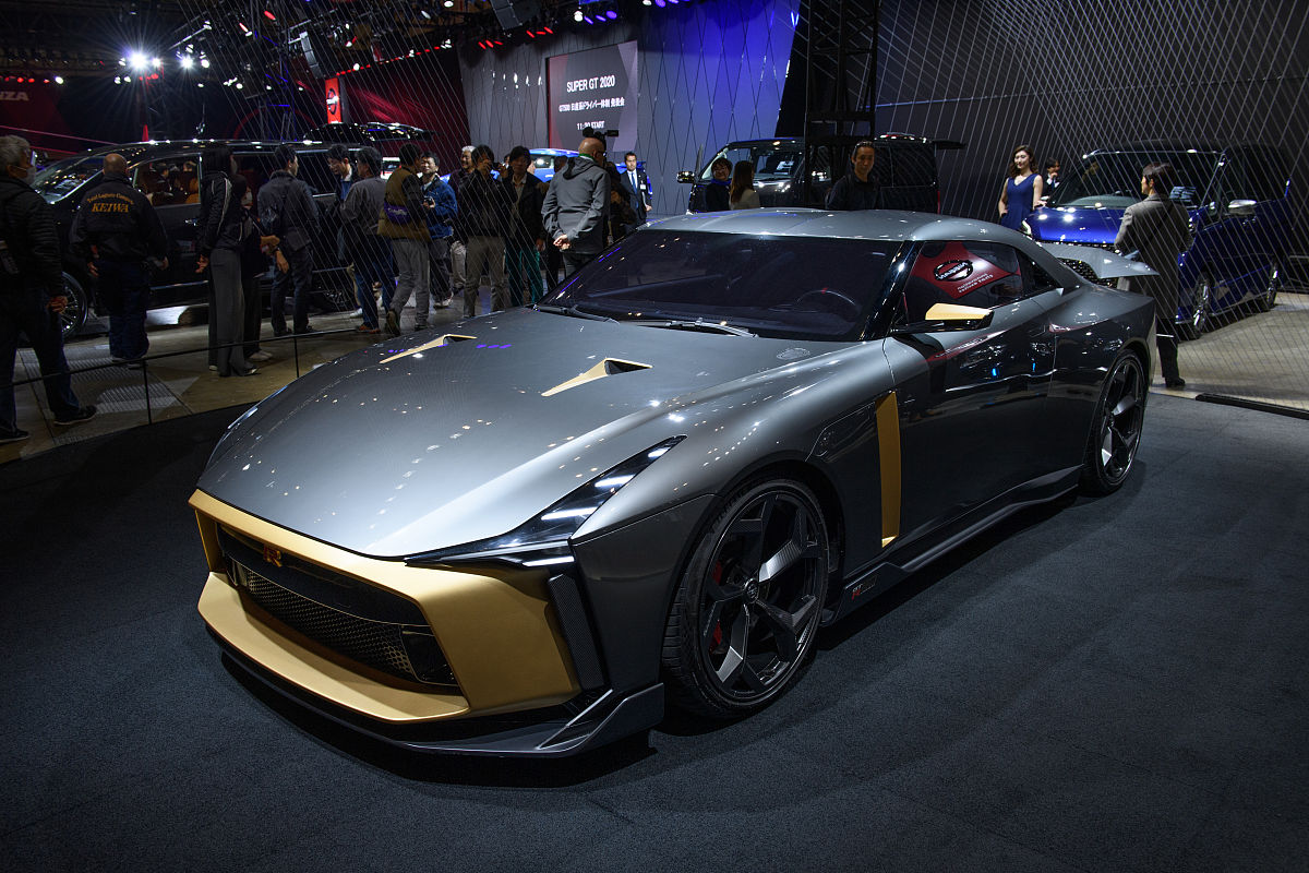 当地时间2020年1月10日,日本千叶,东京汽车沙龙举行.a nissan motor c
