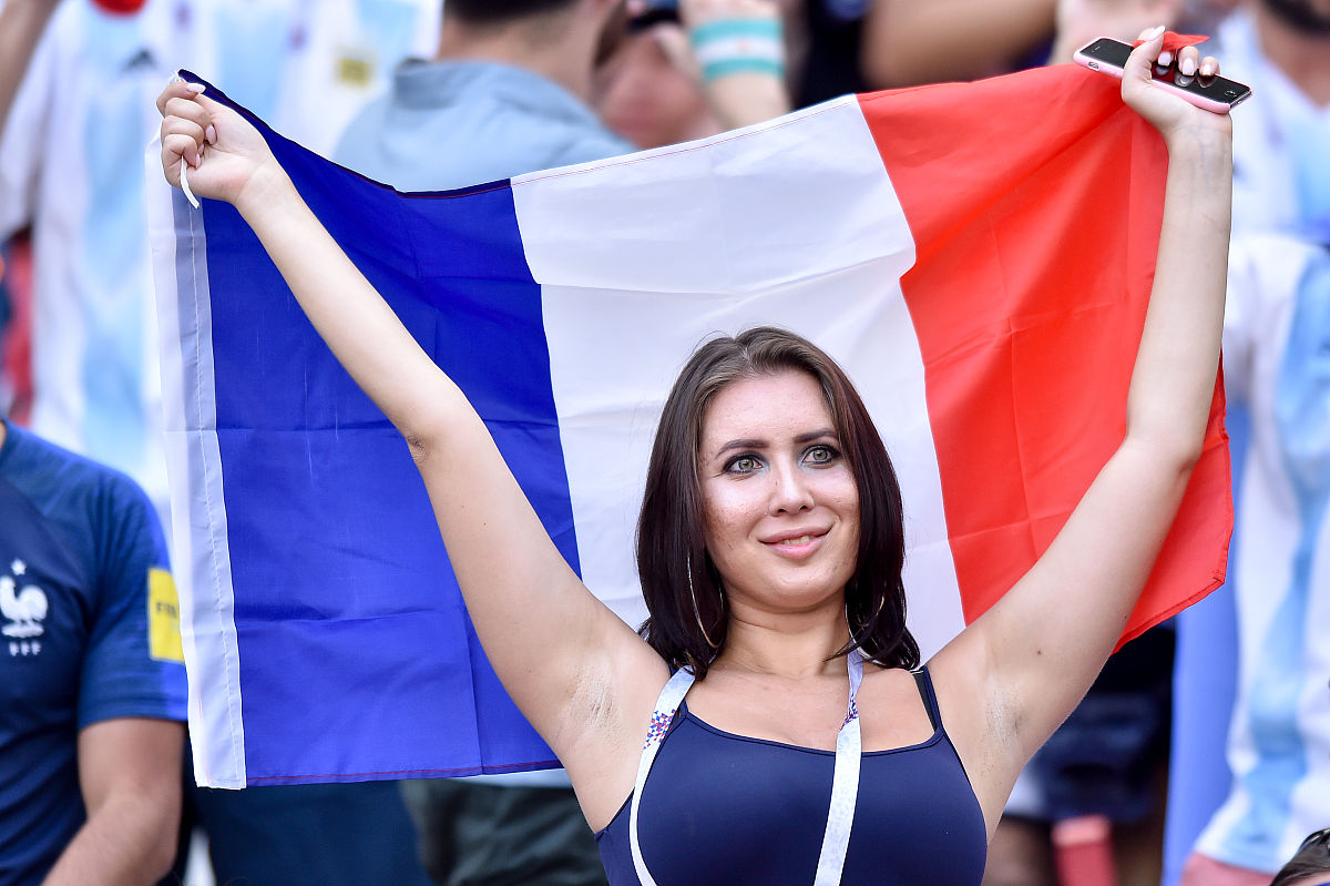 2018年6月30日,俄罗斯,2018俄罗斯世界杯d组,法国vs阿根廷.kazan, rus