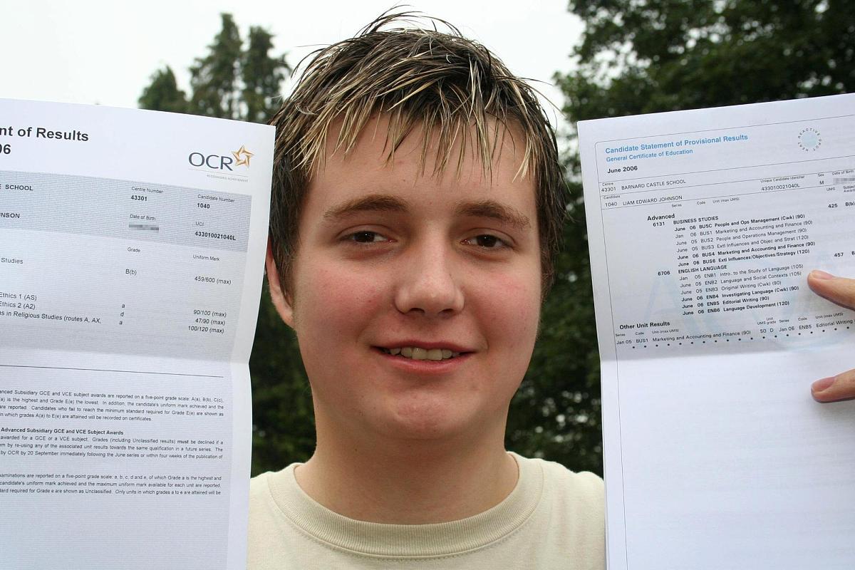 handout photo issued by barnard castle school, county durham, of