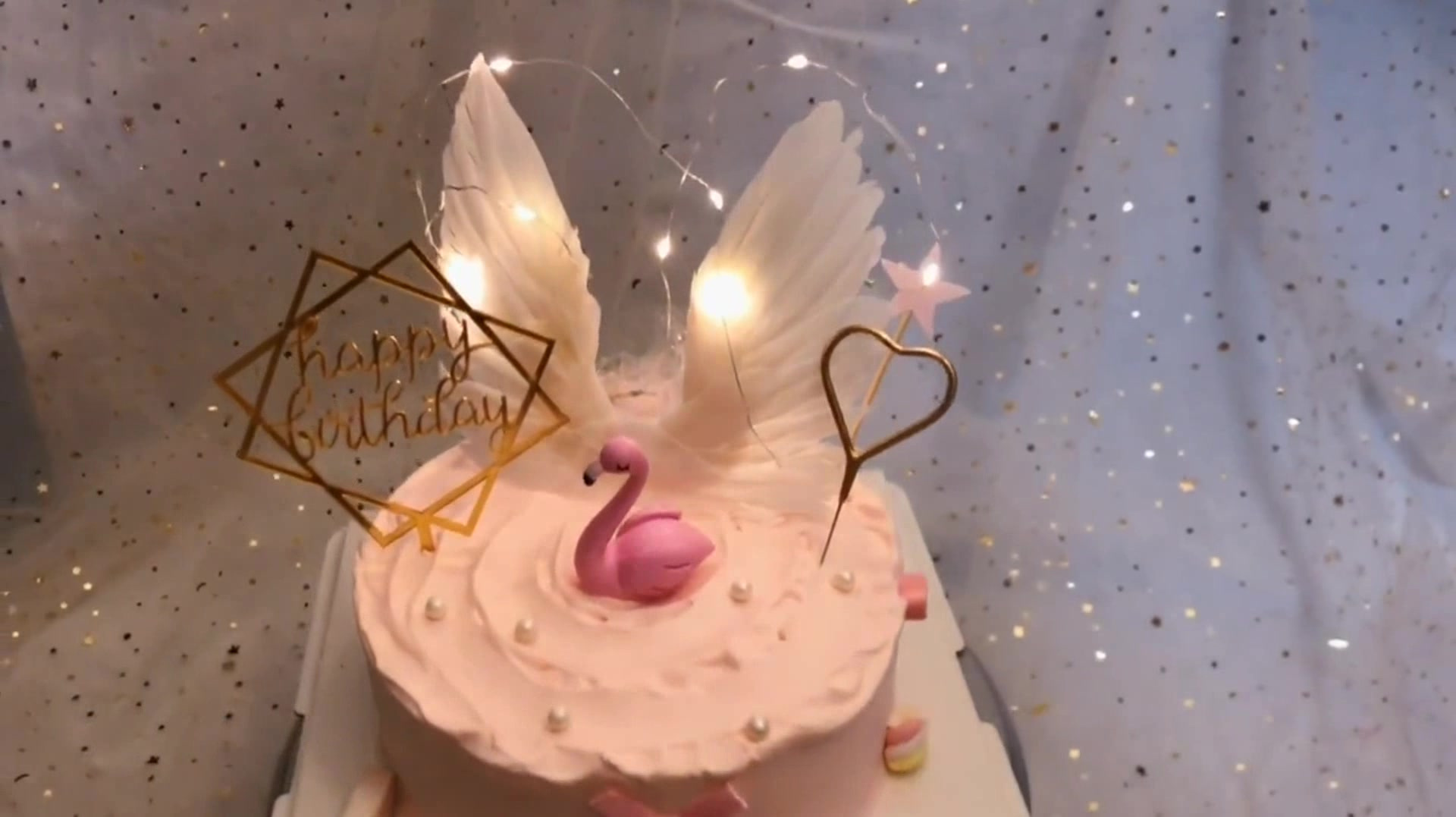 自制火烈鸟蛋糕送朋友,方法在这里,想学的看过来!