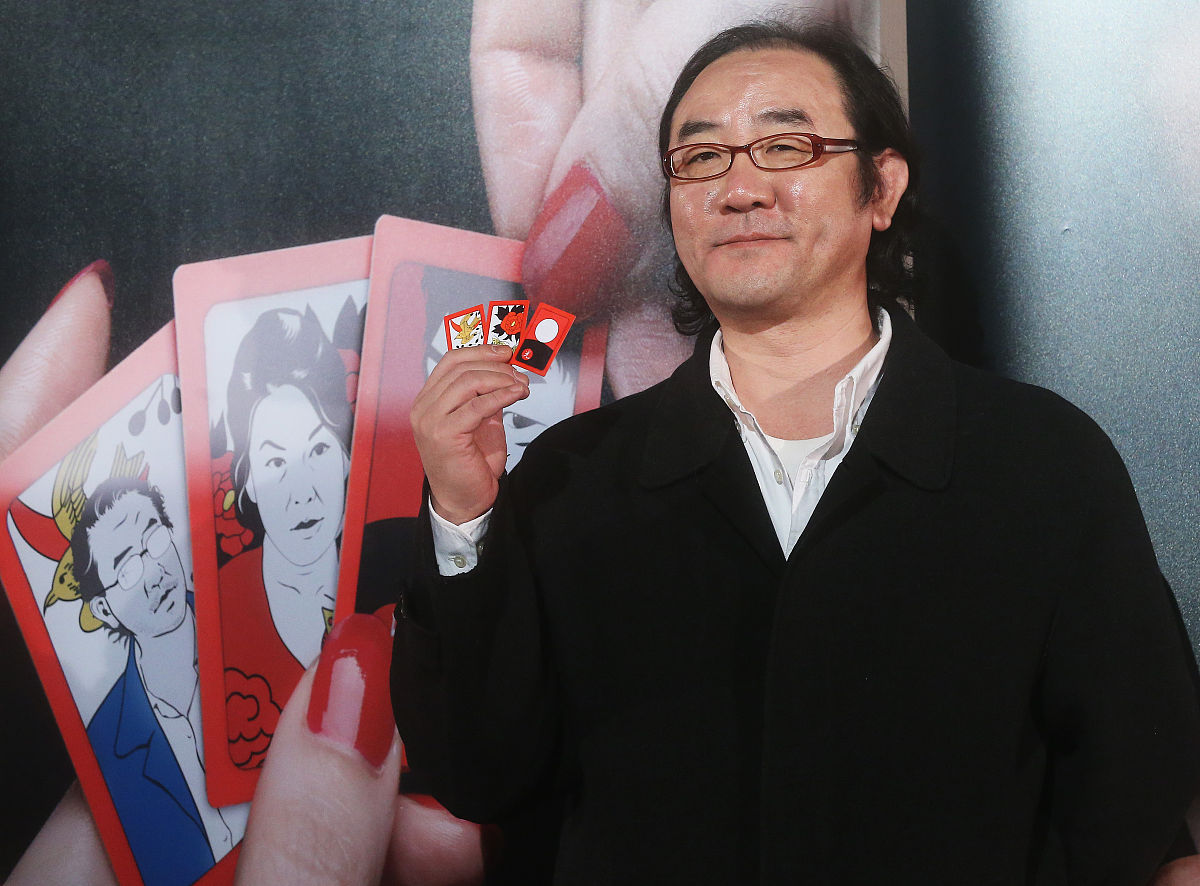 2014年3月13日,首尔,电影《花牌谋杀案》(go, stop, murder)媒体放映