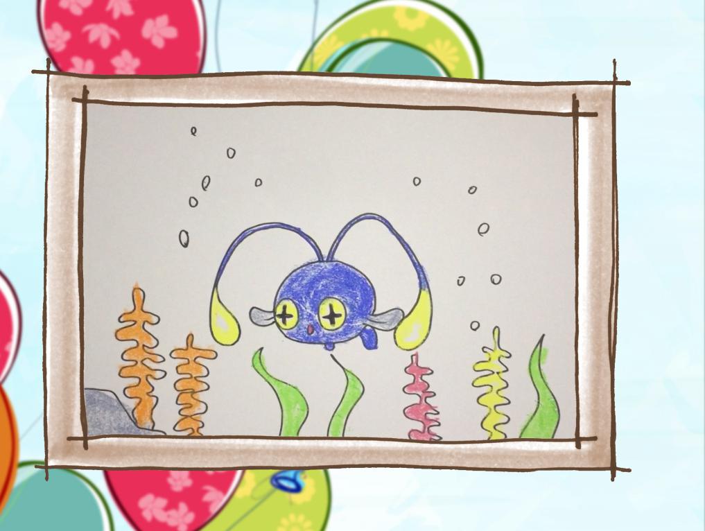 简笔画灯笼鱼简单学会