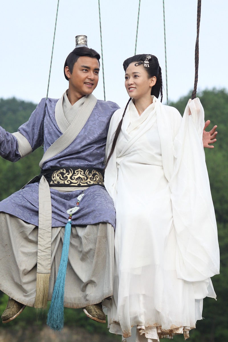 2011年6月21日,横店,古装历史剧《王的女人》拍摄正酣.***_*** 陈乔恩