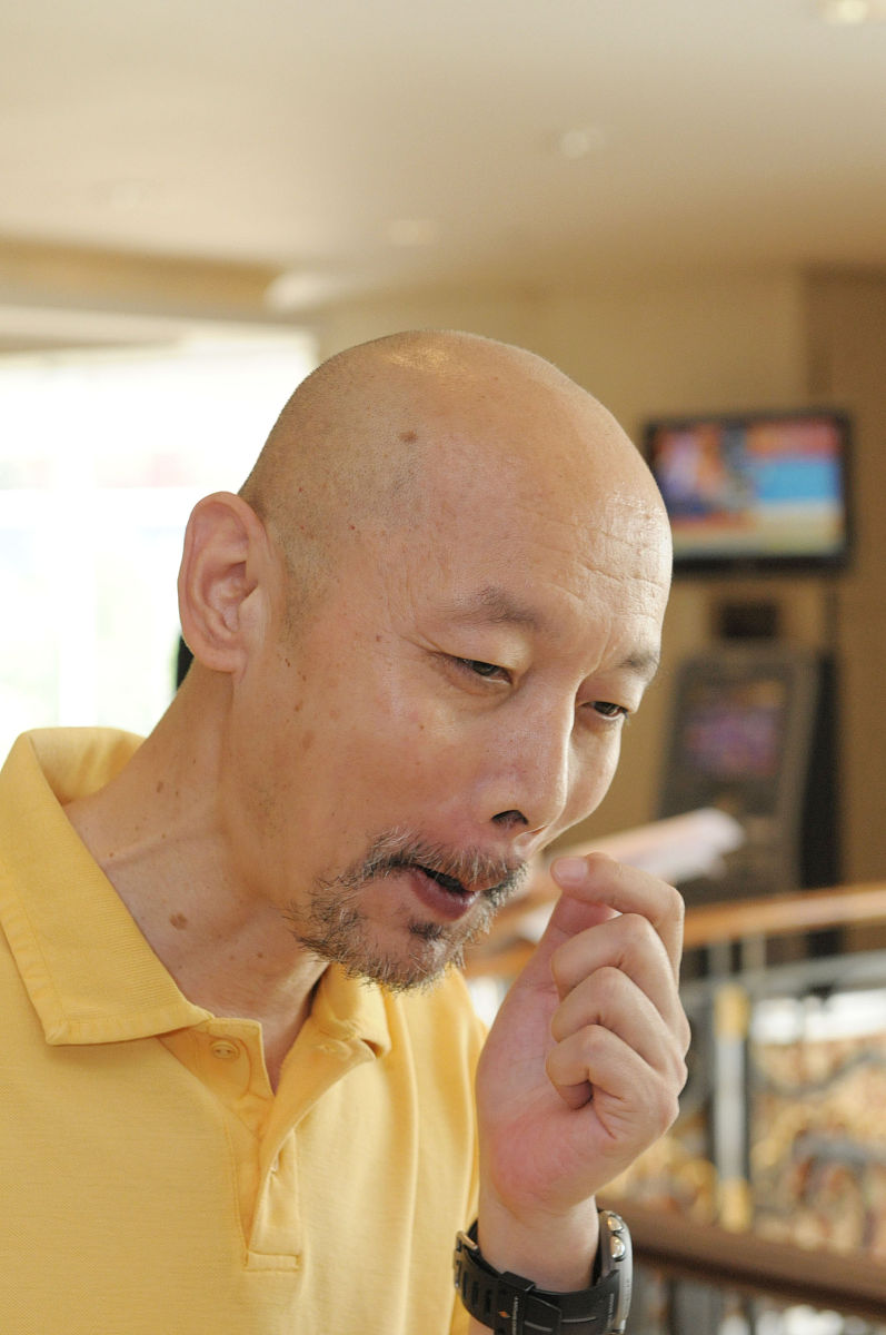 2009年7月1日,北京,电影《气喘吁吁》海报揭幕及官网启动仪式正式举办