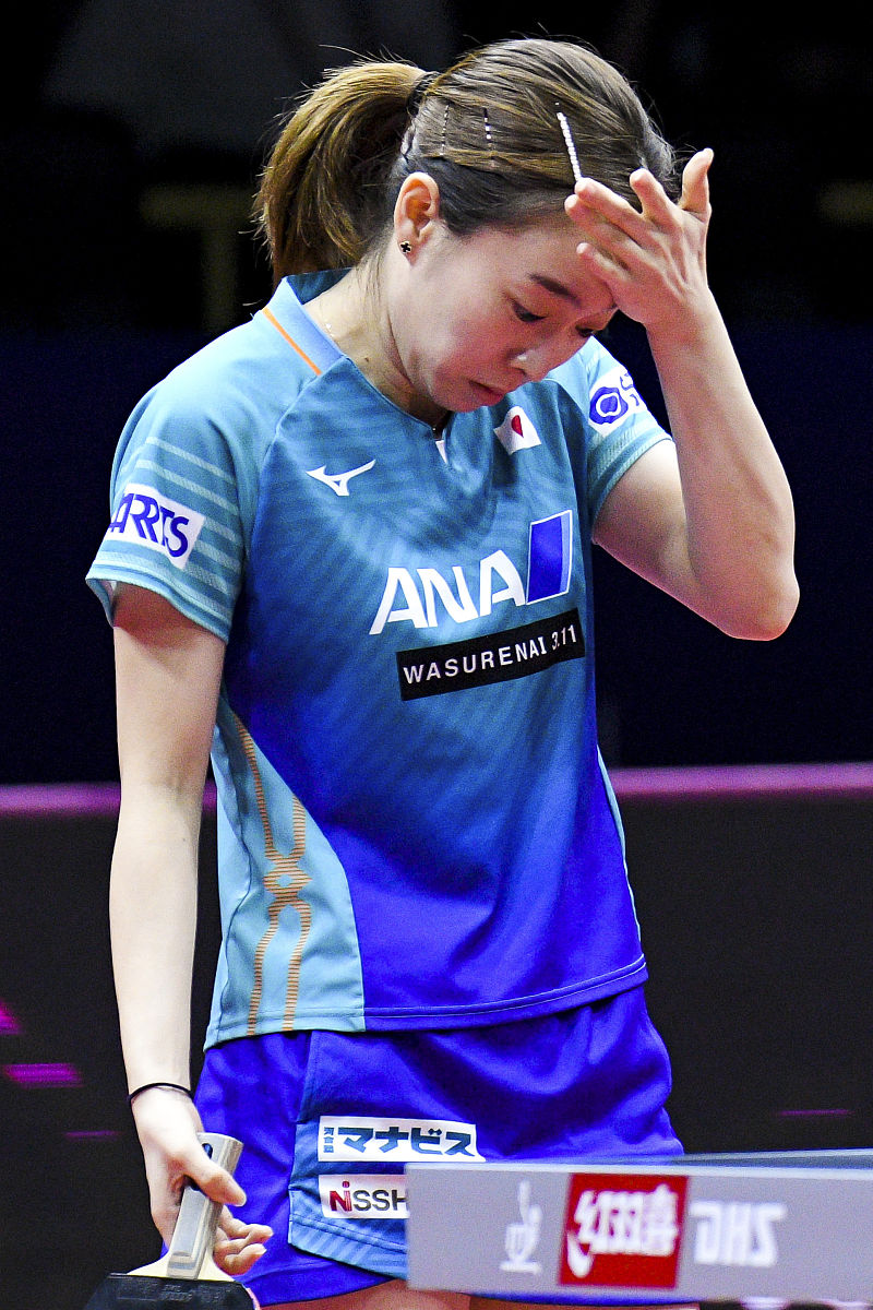 2019年10月19日,四川成都,2019国际乒联女子世界杯次日赛况.石川佳纯