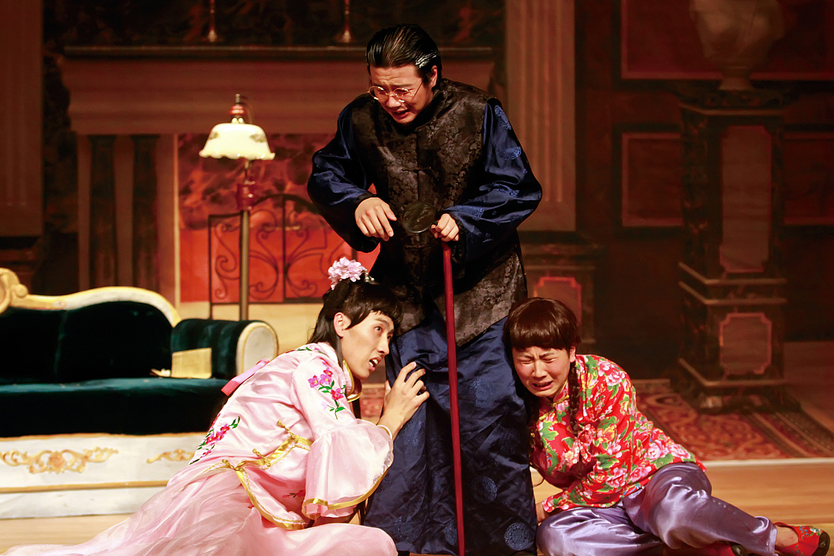 2013年09月05日,天津,年代剧《嘀沽大盗》首场演出.***_***演员精彩表