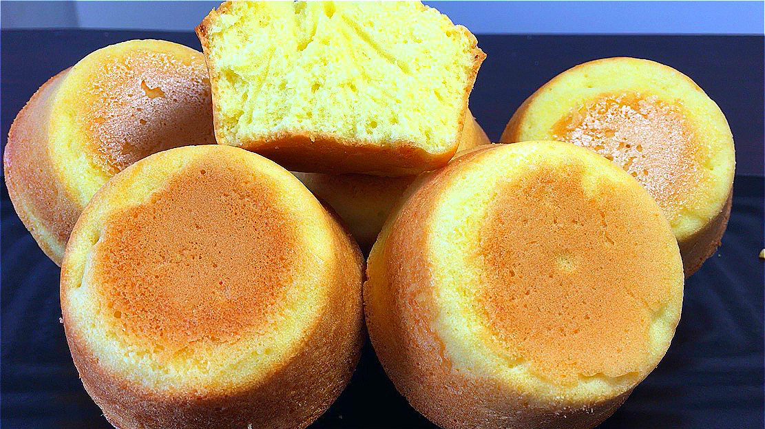 还记得无水蛋糕吗?简单做法,蓬松暄软,香甜可口,曾经的味道!