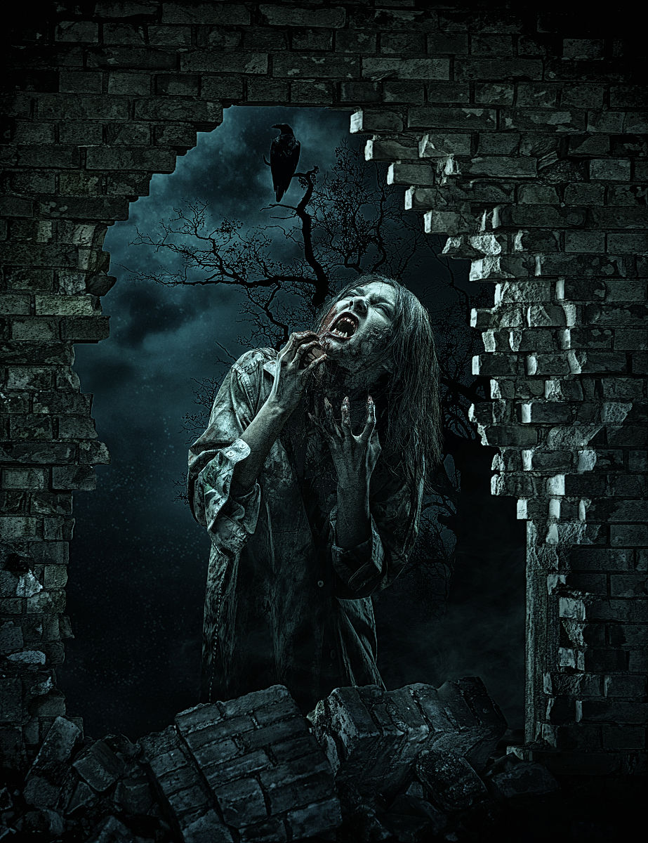 😱😱😱小红书独家！古老庄园惊现幽魂，真相只有一个！