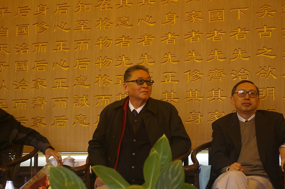 2011年4月,福建省厦门市,李敖参加厦门大学90周年校庆及国学高峰论坛