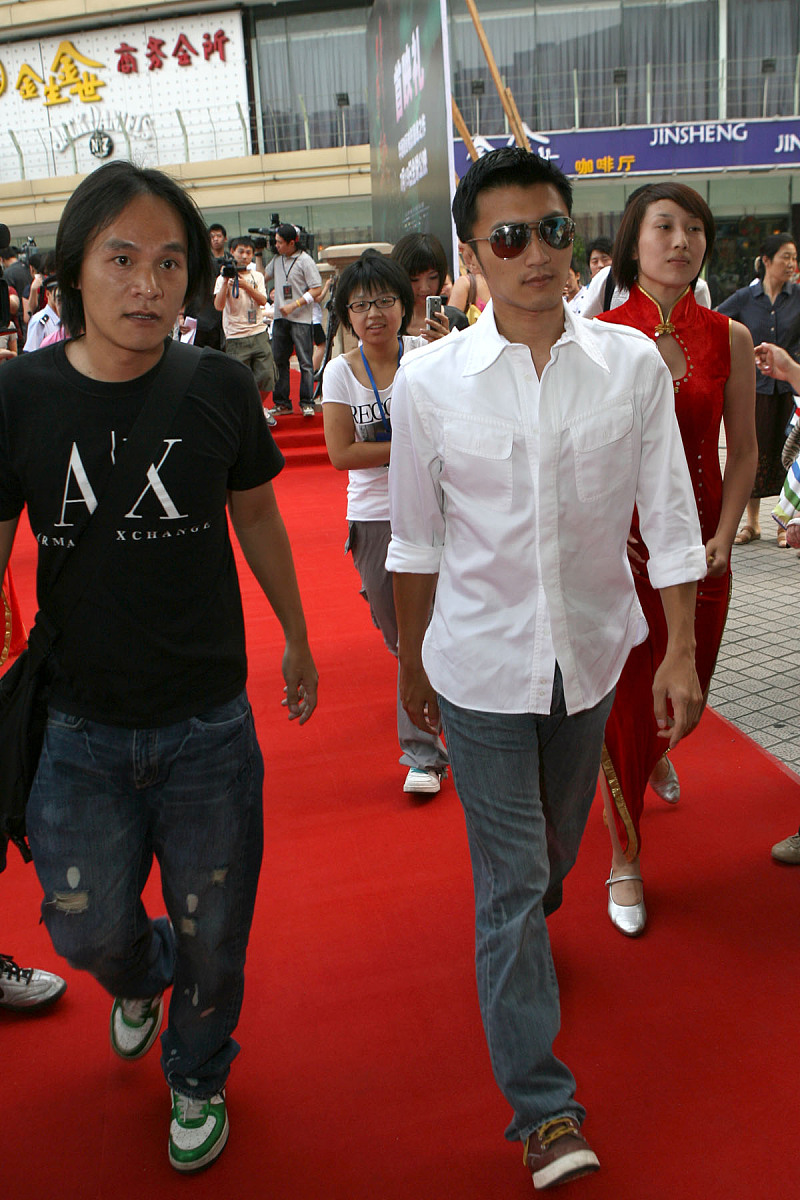 2008年7月16日,上海,动画电影《风云决》上海举办全球首映典礼.谢霆锋