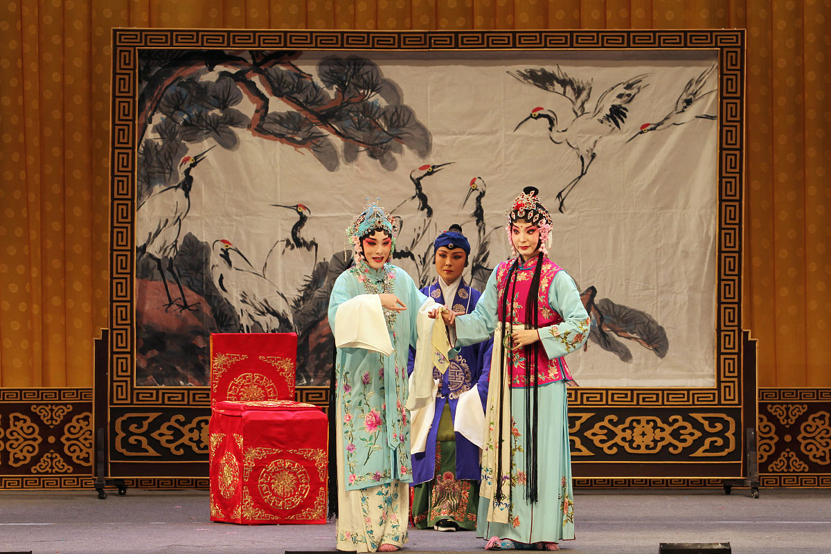 2018年4月30日,武汉,京剧《勘玉钏》亮相武汉剧院.2018年4月30日晚,武