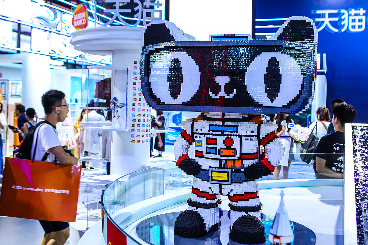 2019年8月2日,上海,第十七届chinajoy(中国国际数码互动娱乐展览会)动