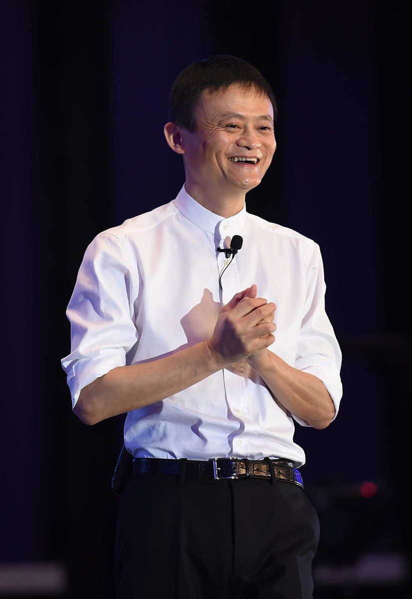 2015年5月20日,全球女性创业者大会在杭州举办,马云演讲.