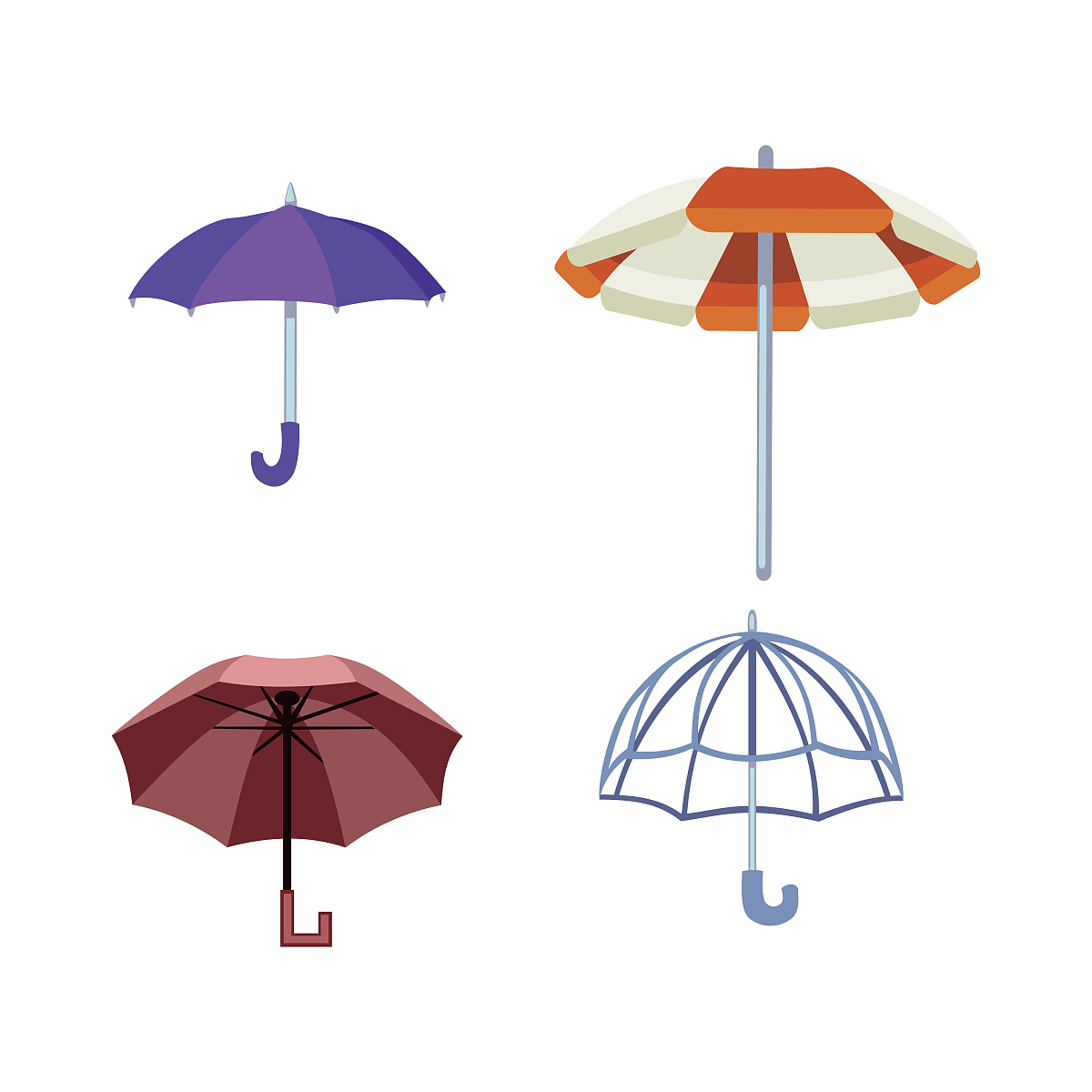 umbrella vector illustration.