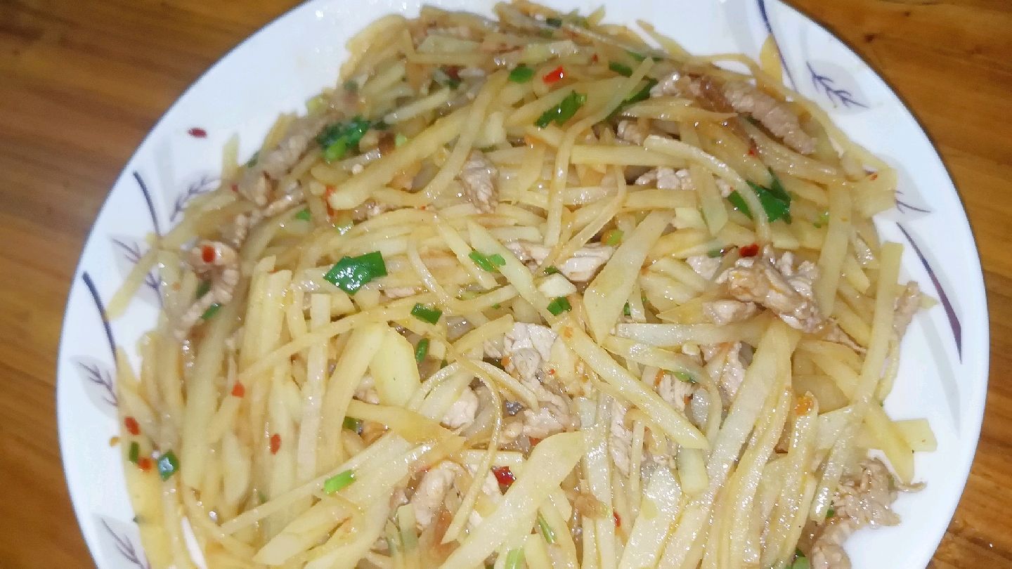 酸辣土豆丝这种做法是最简单最好吃的,酸爽超级下饭